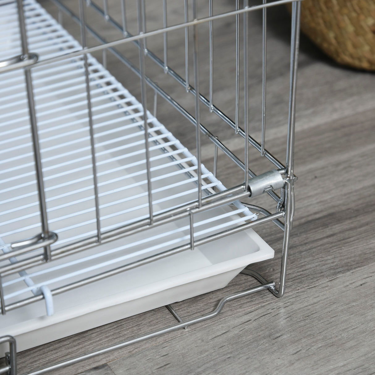 easycomfort easycomfort kennel gabbia per cani pieghevole in acciaio porta con blocco ean 8054111841474