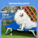 easycomfort easycomfort brandina pieghevole per cani in tessuto oxford per cani blu 59x46x15cm ean 8054111840972