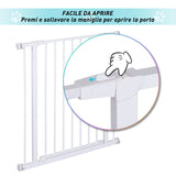 easycomfort easycomfort cancelletto di sicurezza per bambini e animali domestici bianco ean 8054111842822