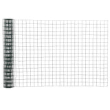 easycomfort easycomfort rete metallica da giardino con rivestimento in pvc per recinzioni da esterno 500x91cm verde