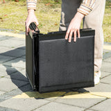 easycomfort easycomfort rampa per cani pieghevole con superficie antiscivolo in mdf e alluminio 158x43 5x2 5 cm nero