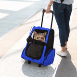 easycomfort easycomfort trolley zaino trasportino per animali domestici blu ean 8054111843102