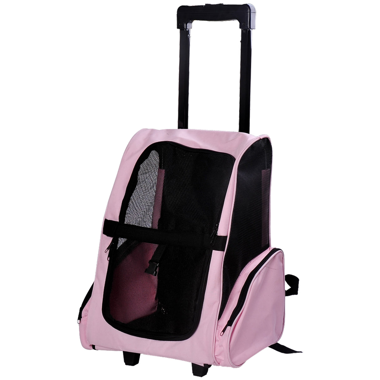 easycomfort easycomfort trolley zaino di viaggio per animali domestici multiuso 2 in 1 in panno di oxford 36 x 30 x 49cm rosa ean 8054111841702