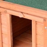 easycomfort easycomfort conigliera gabbia per piccoli animali con tetto apribile in legno 51x42x43 cm ean 8054111842624