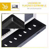 easycomfort easycomfort gabbia per conigli e porcellini dindia 4 ruote casetta e rampa legno ean 8054144133928