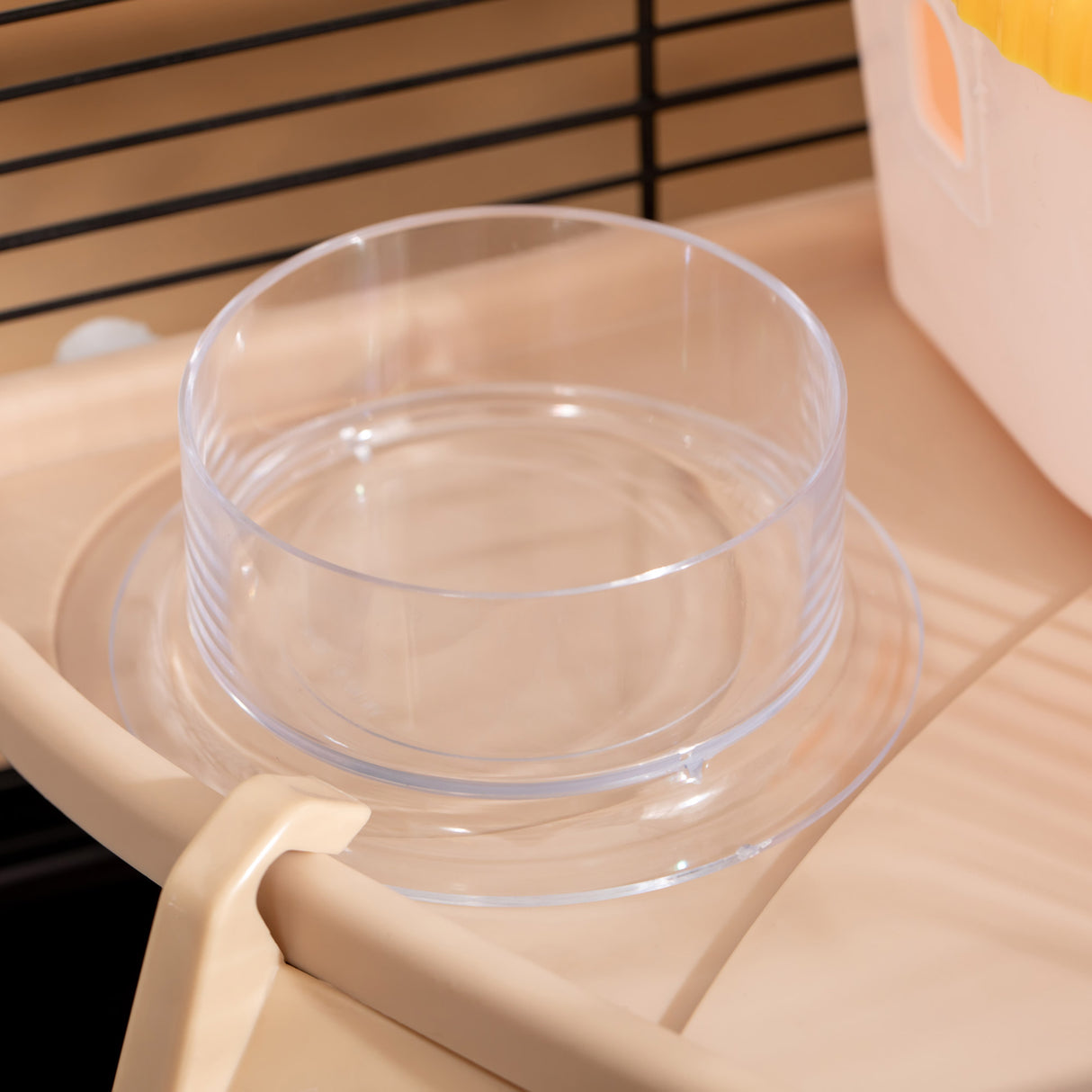 easycomfort easycomfort gabbia per criceti multilivello con casetta mangiatoia e abbeveratoio tunnel e ruota gabbietta per piccoli roditori con 4 rotelle nero