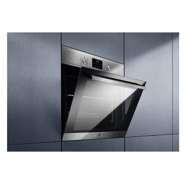 electrolux forno d incasso electrolux serie 600 eof4p46x classe a cavita xxl 72 litri a589xl594xp569 elettrico ventilato pirolitico multifunzione in acciaio inox ean 7332543839001