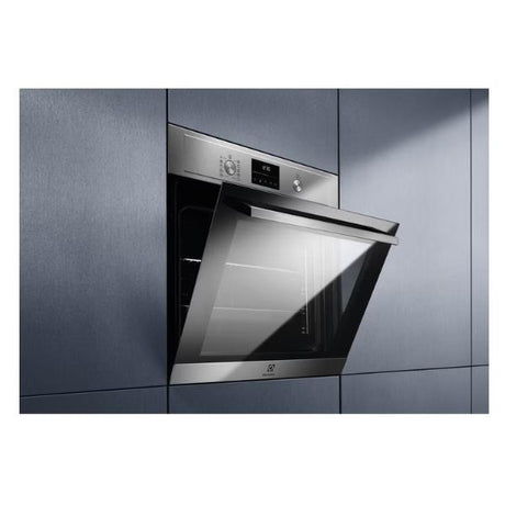 electrolux forno d incasso electrolux serie 600 eof4p46x classe a cavita xxl 72 litri a589xl594xp569 elettrico ventilato pirolitico multifunzione in acciaio inox ean 7332543839001