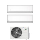 Air Conditioner Panasonic Dual Split Inverter Series Etherea White 9+9 With Cu-2z35tbe R-32 9000+9000 White Model 2018