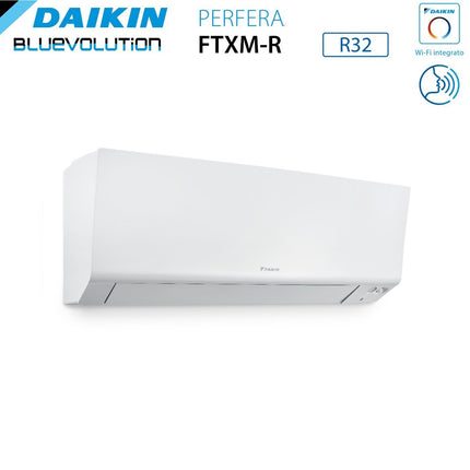 Climatiseur Daikin Bluevolution Dual Split Inverter Series Ftxm/R Perfera Wall 12+12 Avec 2mxm50m9/N R-32 Wi-Fi intégré 12000+12000 Garantie Italienne - Neuf