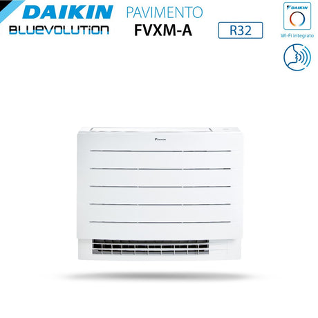 Unità Interna Daikin Bluevolution Perfera a Pavimento 9000 Btu FVXM25A R-32 Wi-Fi Integrato Telecomando a Infrarossi Incluso