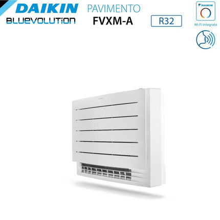 Unità Interna Daikin Bluevolution Perfera a Pavimento 9000 Btu FVXM25A R-32 Wi-Fi Integrato Telecomando a Infrarossi Incluso