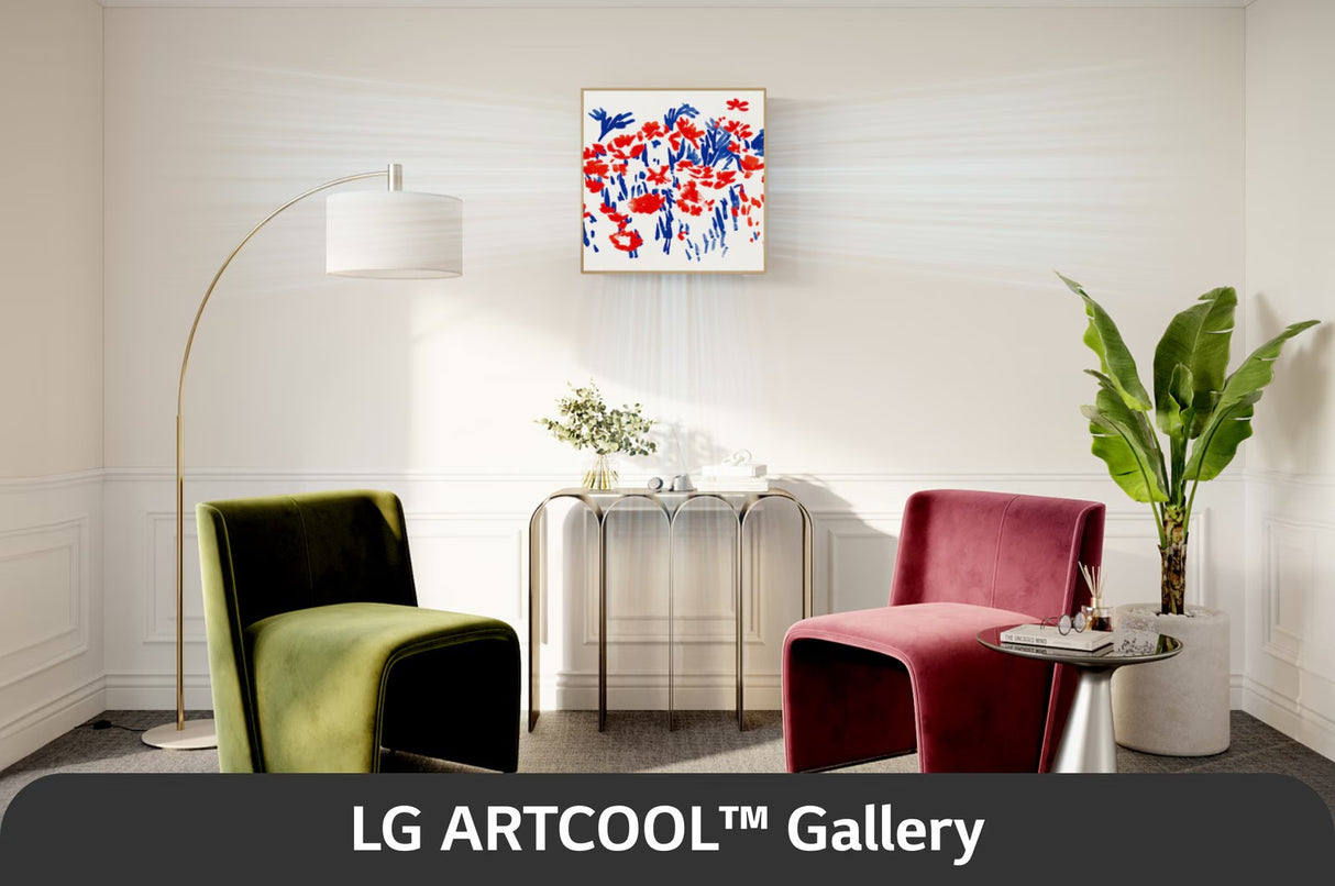 lg climatizzatore condizionatore lg dual split inverter serie artcool gallery 912 con mu2r15 r 32 wi fi optional 900012000 ean 8059657014207