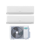 Climatizzatore Condizionatore Hisense Dual Split Inverter serie ECOSENSE 9+9 con 2AMW35U4RGC R-32 Wi-Fi Integrato 9000+9000