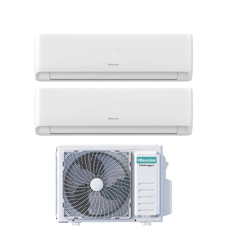 hisense climatizzatore condizionatore hisense dual split inverter serie ecosense 99 con 2amw42u4rgc r 32 wi fi integrato 90009000