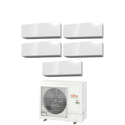 Fujitsu Penta Split Inverter Climatiseur Série Kg 9+9+9+9+9 Avec Aoyg36kbta5 R-32 Wi-Fi intégré 9000+9000+9000+9000+9000