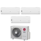 Climatizzatore Condizionatore LG Trial Split Inverter serie LIBERO SMART 9+9+9 con MU3R21 R-32 Wi-Fi Integrato 9000+9000+9000