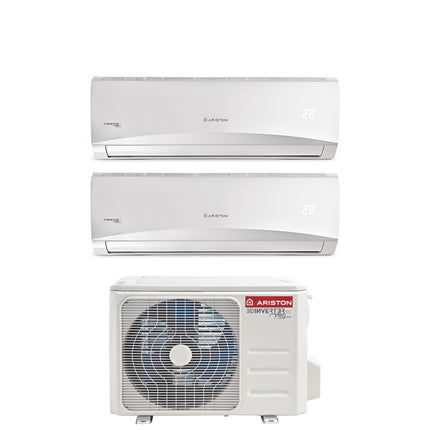 Climatizzatore Condizionatore Dual Split Inverter Ariston serie PRIOS 9+9 con 50 XD0-O R-32 Wi-Fi Optional 9000+9000