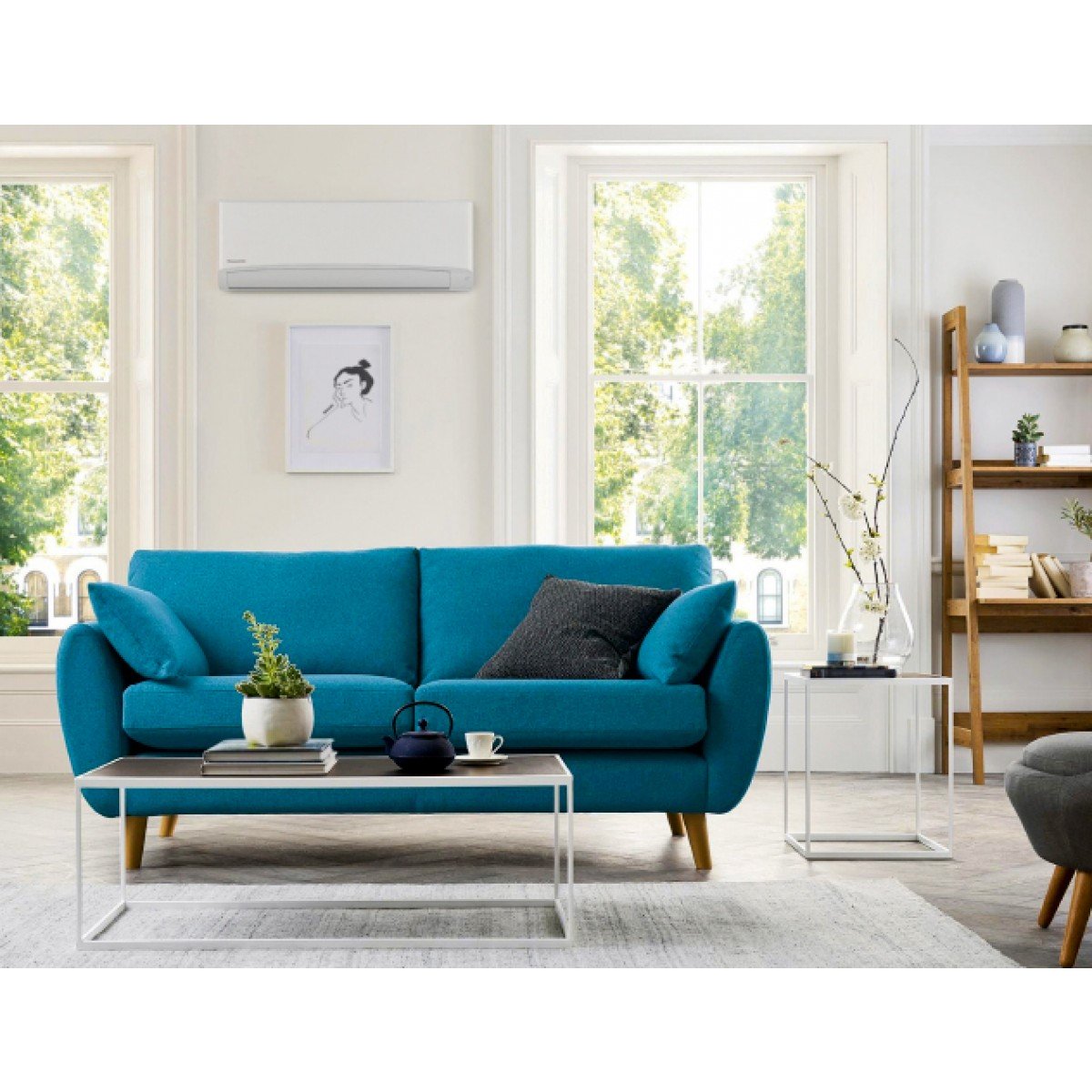 panasonic climatizzatore condizionatore panasonic dual split serie tz 718 con cu 2z50tbe r 32 wi fi optional 700018000 ean 8055776916972