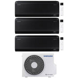 samsung condizionatore samsung trial split inverter serie windfree black 7712 con aj068txj3kg r 32 wi fi integrato 7000700012000