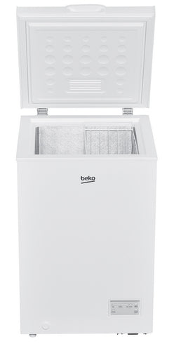 beko congelatore a pozzetto beko cf100wn 98 litri classe f a845xl545xp545 bianco ean 8690842398018