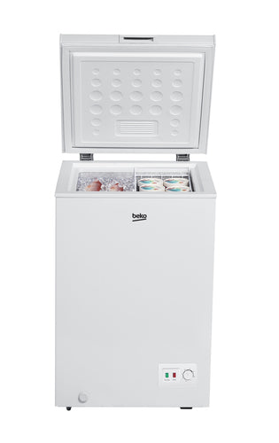 beko congelatore a pozzetto beko cf100ewn 98 litri classe e a845xl545xp545 statico bianco ean 8690842609671