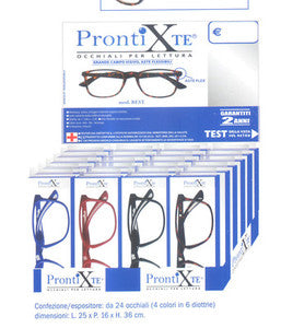 24 occhiali per lettura pronti x te modello best 11711