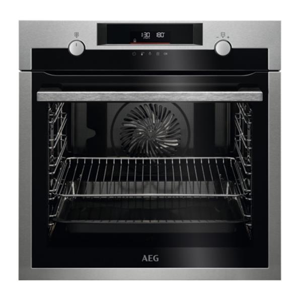 aeg forno elettrico da incasso aeg bpe535260m serie 6000 surroundcook 71 l pirolitico classe a a594l595p546 neroacciaio satinato ean 7332543844562