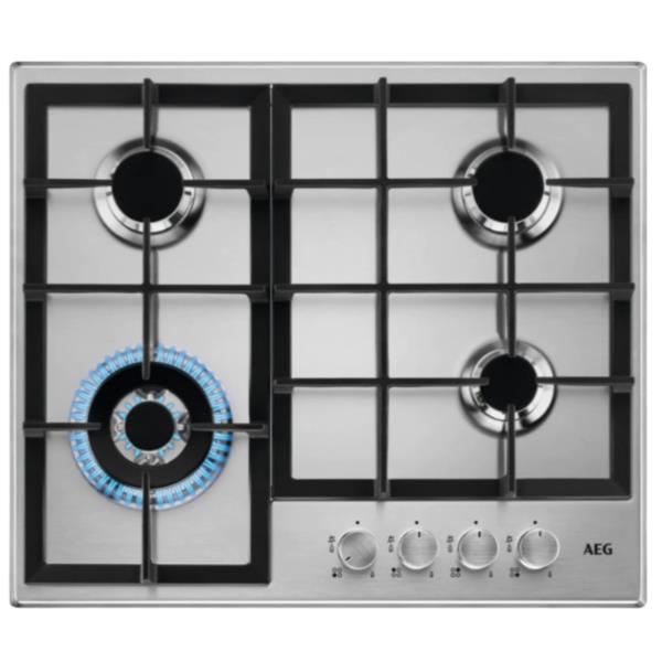 aeg piano cottura a gas aeg hgb64400sm 60 cm 4 fuochi ean 7332543736003