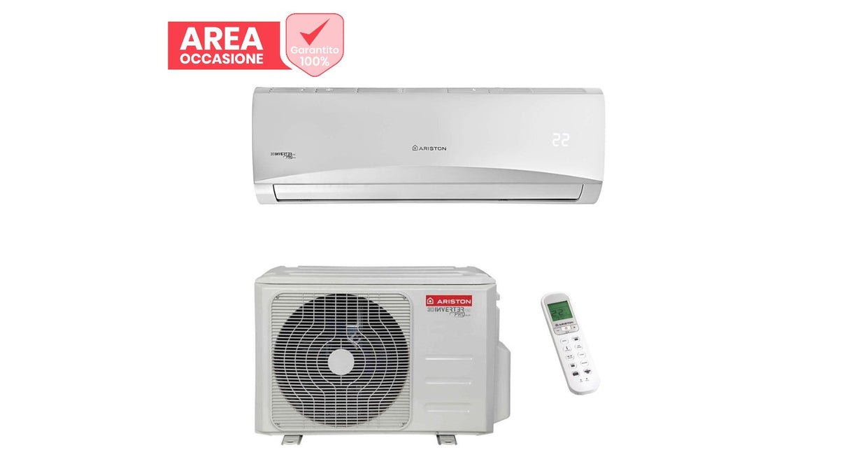 ariston area occasioni climatizzatore condizionatore ariston inverter serie prios 12000 btu c 35 mud0 r 32 wi fi optional classe aa
