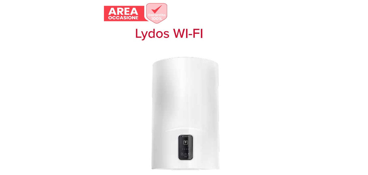 ariston area occasioni scaldabagno elettrico murale ariston lydos wi fi integrato 50 litri classe b 3201560