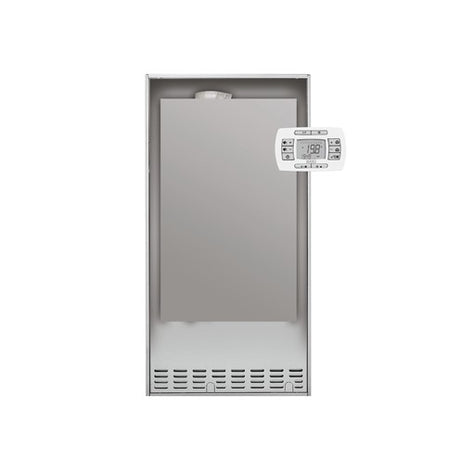 baxi caldaia a gas baxi a condensazione luna in plus 26 kw con wi fi integrato a7745038 low nox metano o gpl completo di kit scarico fumi