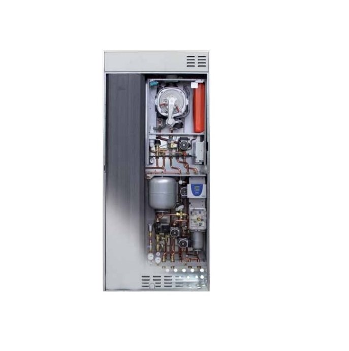 baxi caldaia a gas baxi luna3 comfort in ht solar 240 b150 24 kw a condensazione metano da incasso con bollitore di 150 litri per integrazione solare completa di kit per scarico fumi