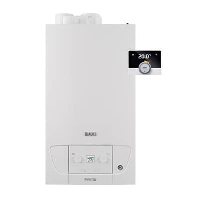 baxi caldaia baxi a condensazione mod. evolution prime 26 mago kw metano o gpl completa di kit scarico fumi con cronotermostato mago incluso metano o gpl
