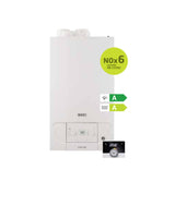 baxi caldaia baxi a condensazione mod. nuova prime 26 completa di kit scarico fumi e termostato baxi mago wi fi incluso metano o gpl kit fumi sdoppiato