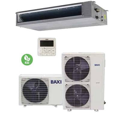 baxi offerta climatizzatore condizionatore baxi inverter luna clima canalizzabile canalizzato r 32 36000 btu rzgnd100 aa wi fi optional