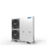 baxi pompa di calore aria acqua monoblocco inverter baxi auriga 12t r 32 trifase a7749310 con pannello di comando remoto incluso