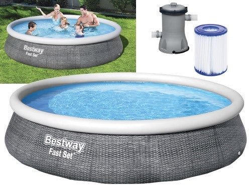 bestway piscine tonde rattan bway 57376 ean 6942138968293