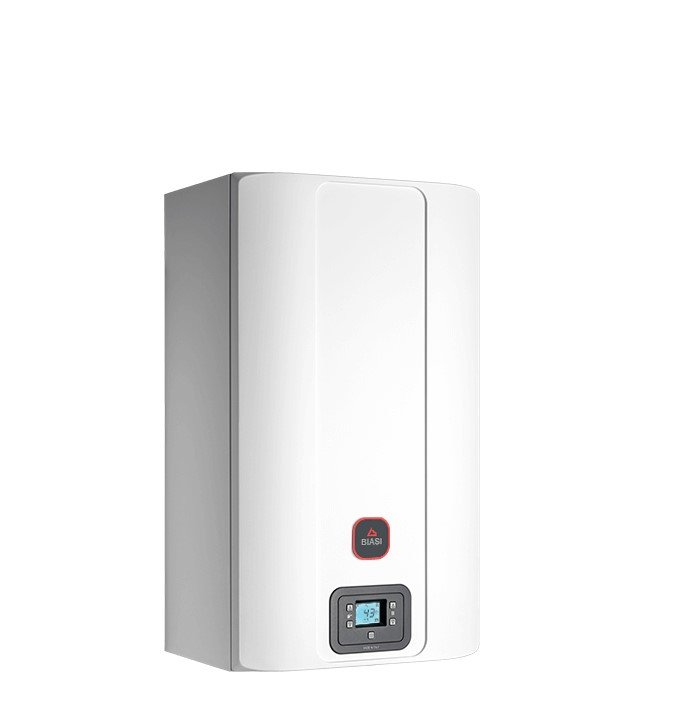 biasi caldaia biasi rinnova adaptive 35s a condensazione low nox completa di kit scarico fumi metano o gpl