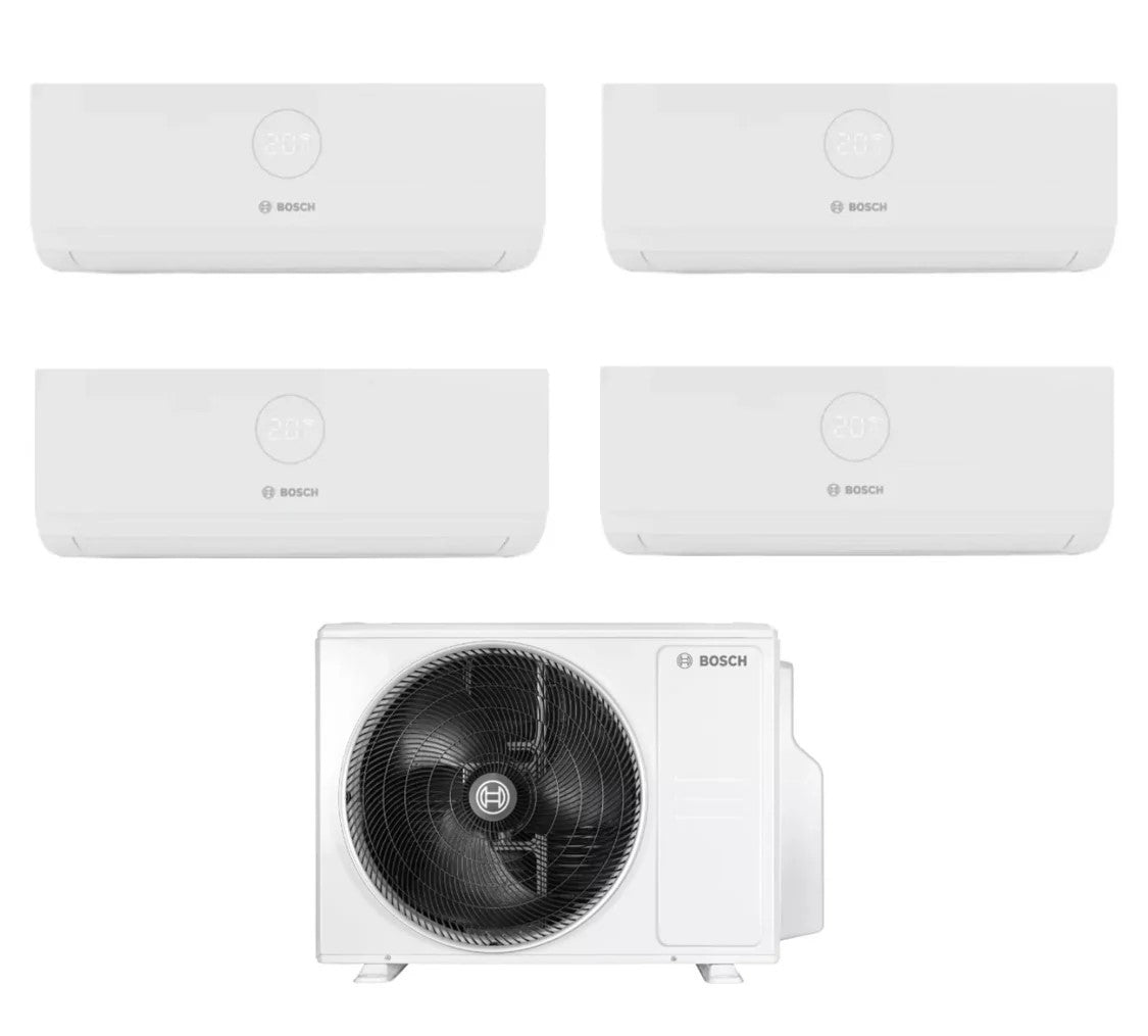 bosch climatizzatore condizionatore bosch quadri split inverter serie climate 3000i 77718 con cl5000m 1054 e r 32 wi fi optional 70007000700018000