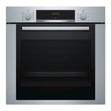 bosch forno elettrico ventilato da incasso bosch serie 4 hba3140s0 71 litri classe a a595xl594xp548 inox cottura hotair 3d ean 4242005033515