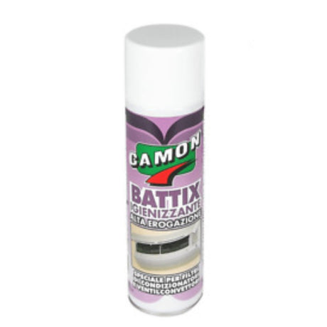 camon battix spray per igienizzare filtri e parti alettate dei condizionatori o pompe di calore. 650 ml