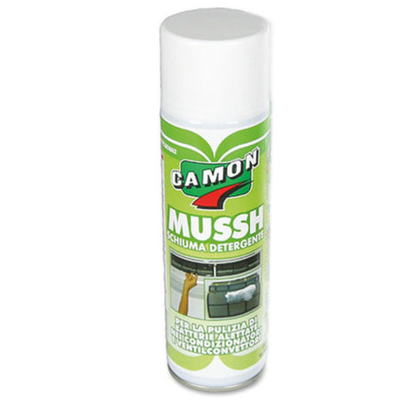 camon mussh schiuma detergente per la pulizia degli elementi alettati e dei filtri nei condizionatori e ventilconvettori. 650 ml