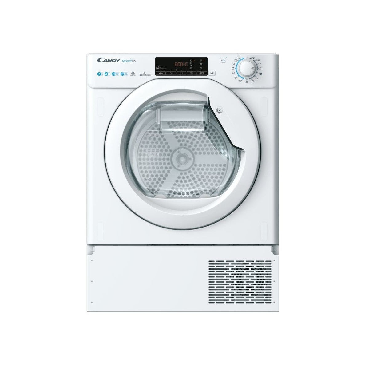 candy asciugatrice a pompa di calore candy smart pro 7 kg bctd h7a1te s classe a ean 8059019003429