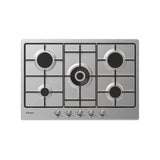 candy piano cottura candy collezione classic chw74wtx 5 fuochi acciaio inox ean 8016361966963