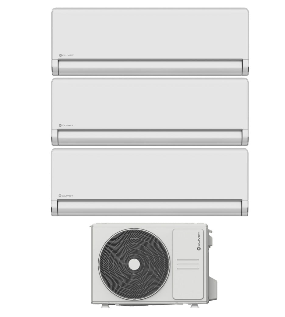 clivet climatizzatore condizionatore clivet trial split inverter schiara 2 9000900012000 btu con mu2 y61m wi fi integrato 9912