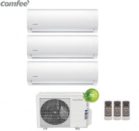 comfee climatizzatore condizionatore comfee trial split inverter serie sirius 9912 con 3e 27k r 32 9000900012000