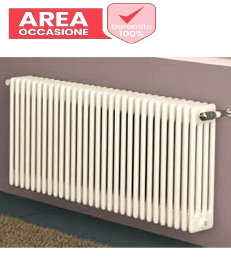 cordivari area occasioni 3007 batteria completa radiatore termosifone in acciaio tubolare cordivari ardesia 3 colonne da 3 a 24 elementi h 856 mm interasse 800 mm tappi e riduzioni inclusi 8 elementi h 856