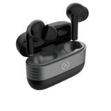 cuffie auricolari buetooth celly slim1 colore nero custodia di ricarica rigida usb c