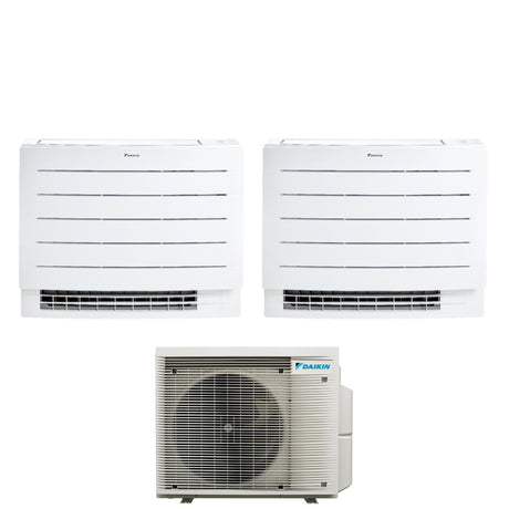 daikin climatizzatore condizionatore daikin a pavimento dual split serie perfera fvxm a 712 con 2mxm50a r 32 wi fi integrato 700012000 con telecomando ad infrarossi incluso garanzia italiana